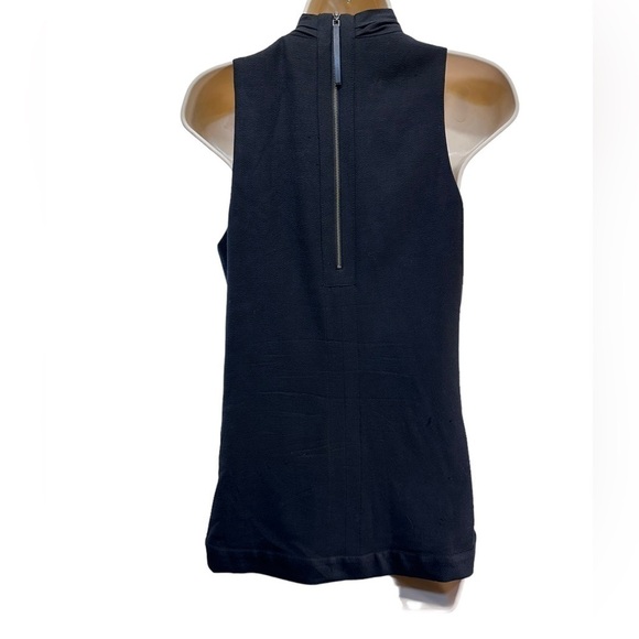 Helmut Lang Sleeveless Draped Top Black Back Zip - Picture 11 of 11